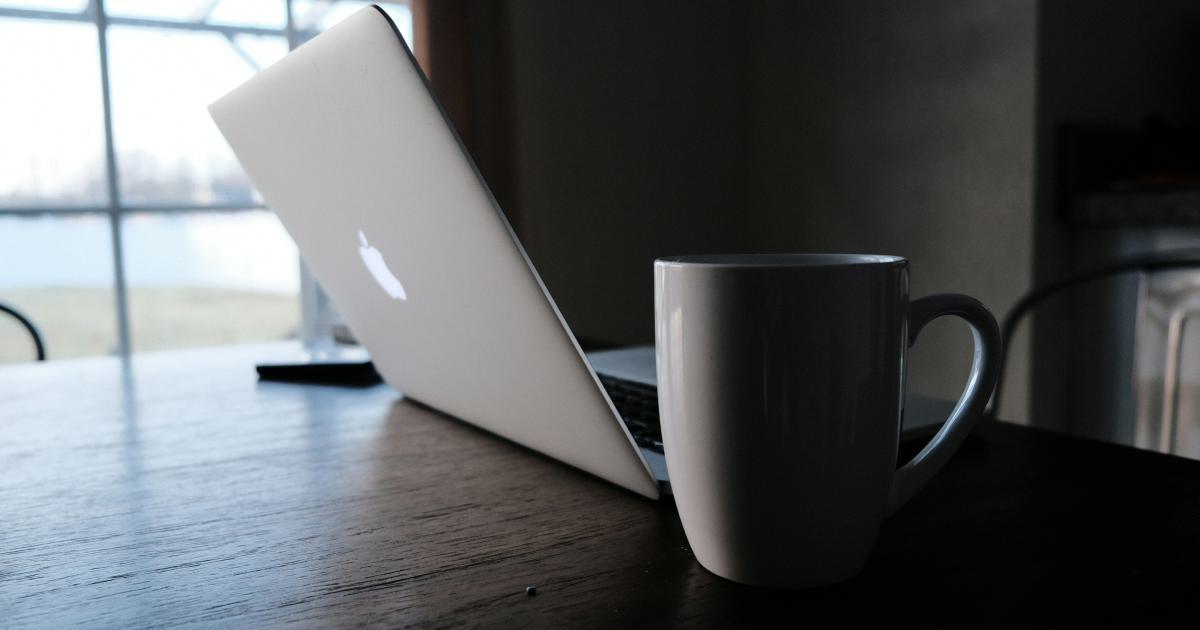 Laptop and Coffee