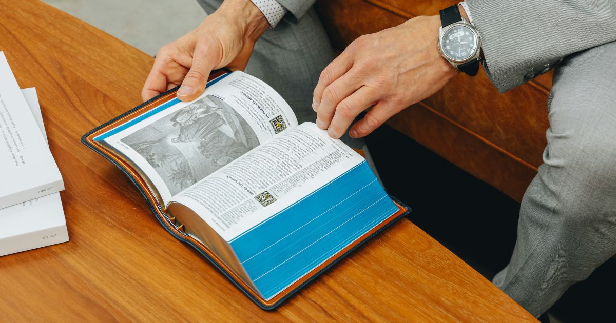 Businessman Reading Long-Form Content