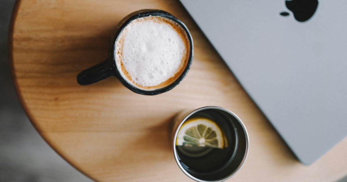 Coffee Cup and Laptop