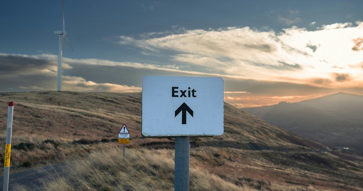 Exit Rate Optimization Process Infographic