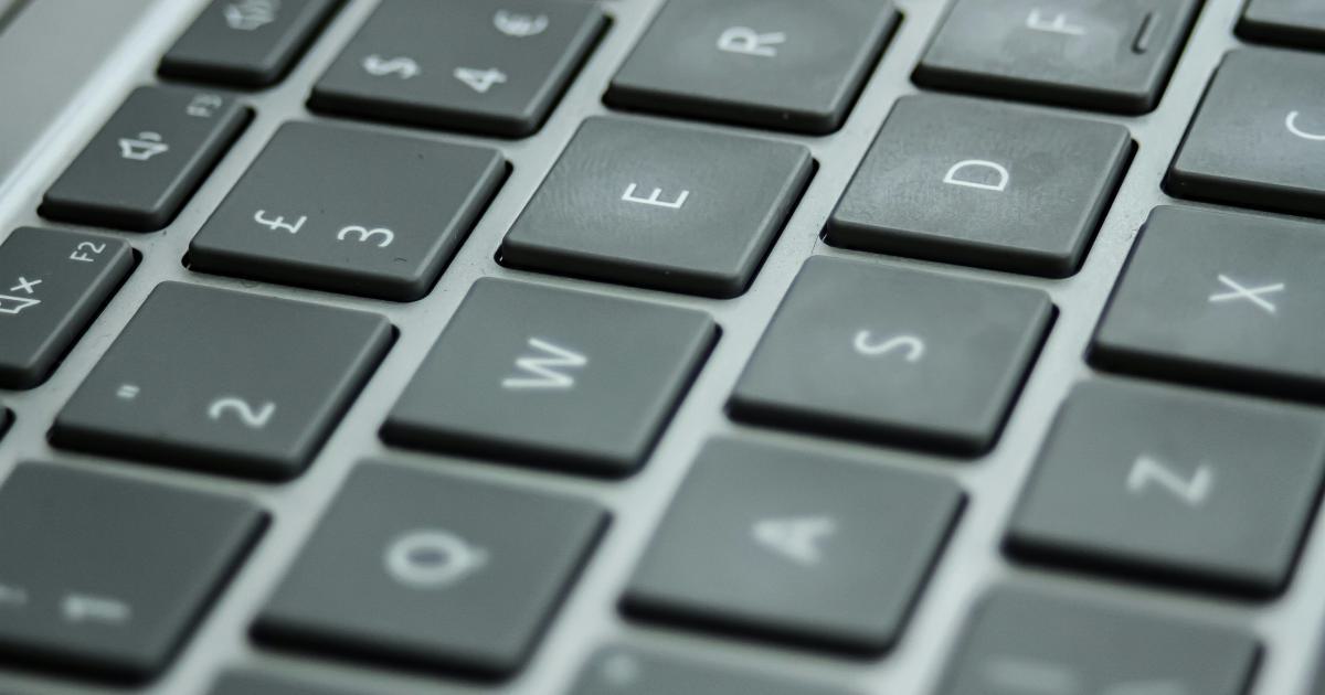 Typing on a Keyboard