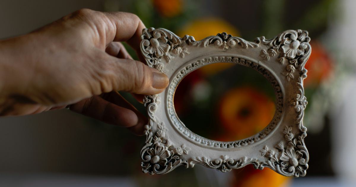 Magnifying Glass Revealing Treasure