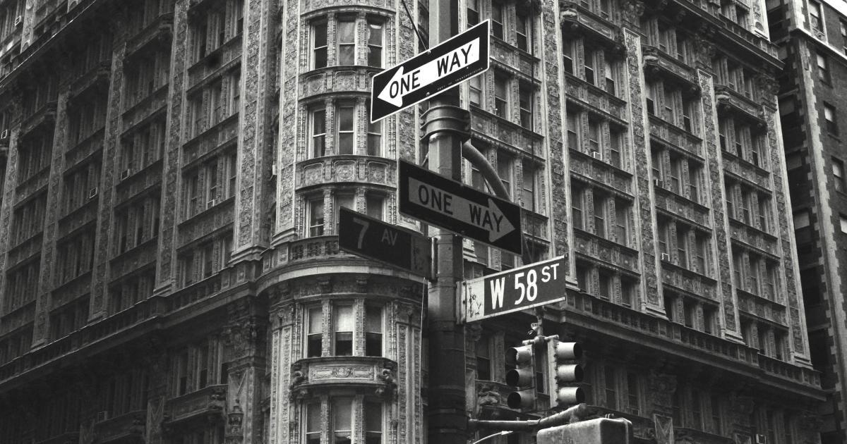 Bustling City Street