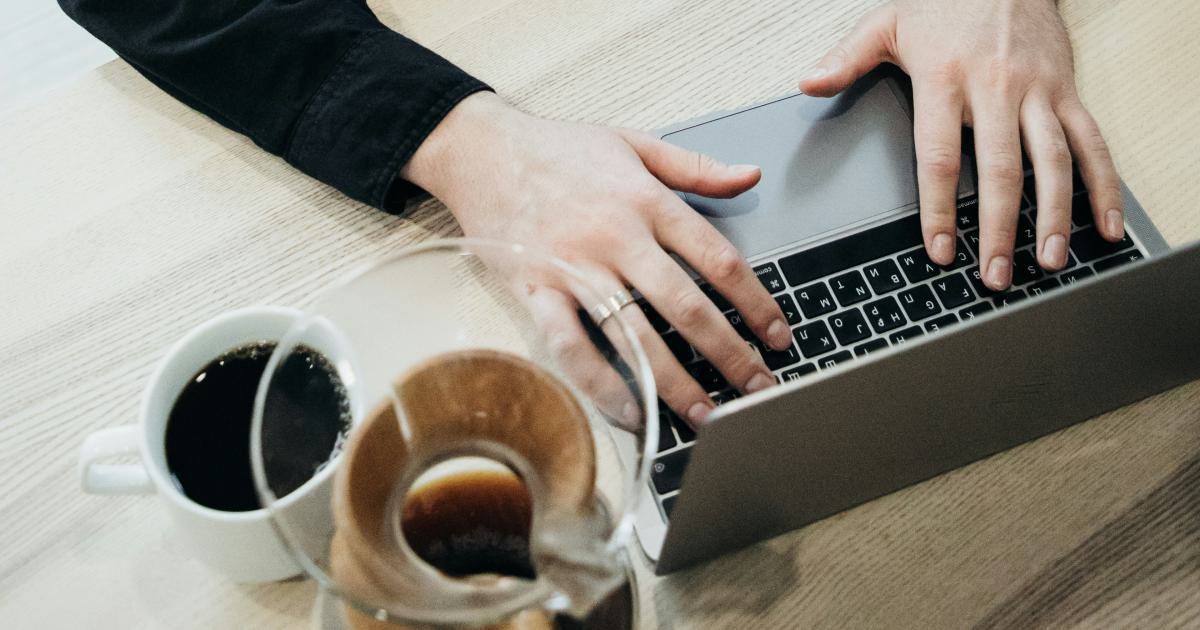 Laptop and Coffee
