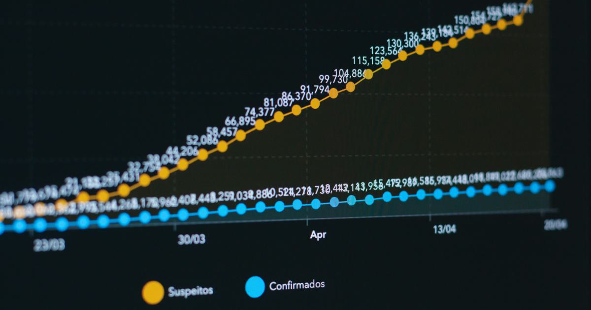 Infographic on a computer screen