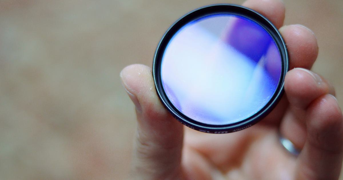 Magnifying Glass Examining Content