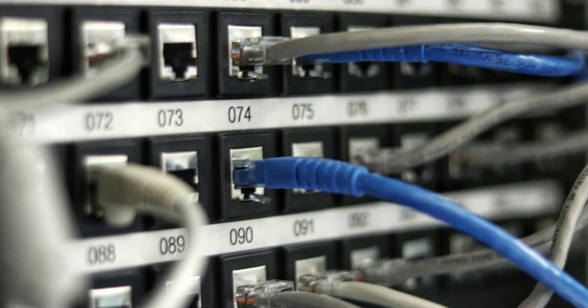 Server Infrastructure Illustration