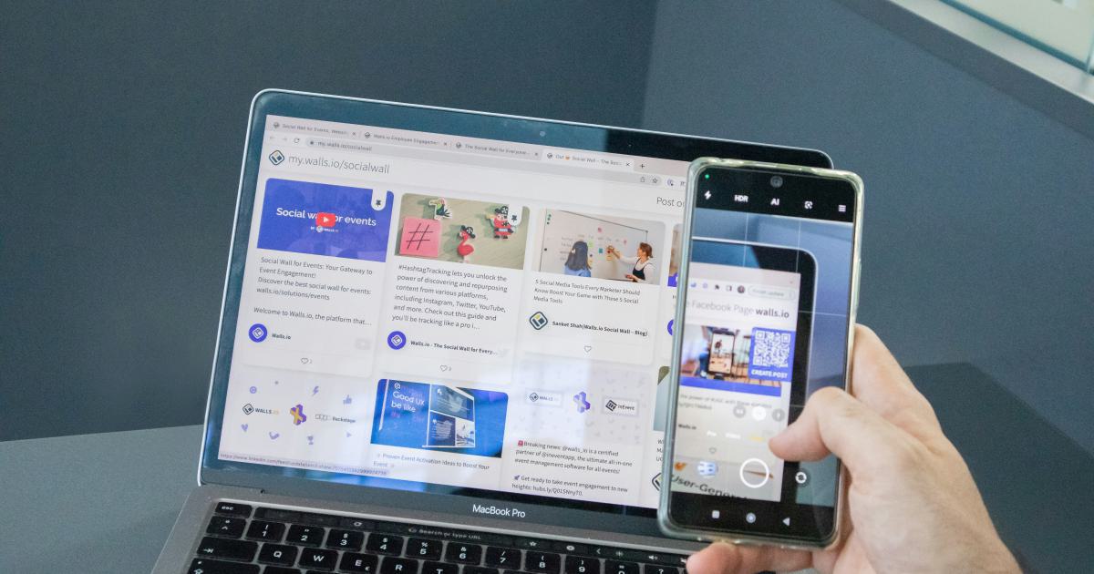 Laptop and Smartphone