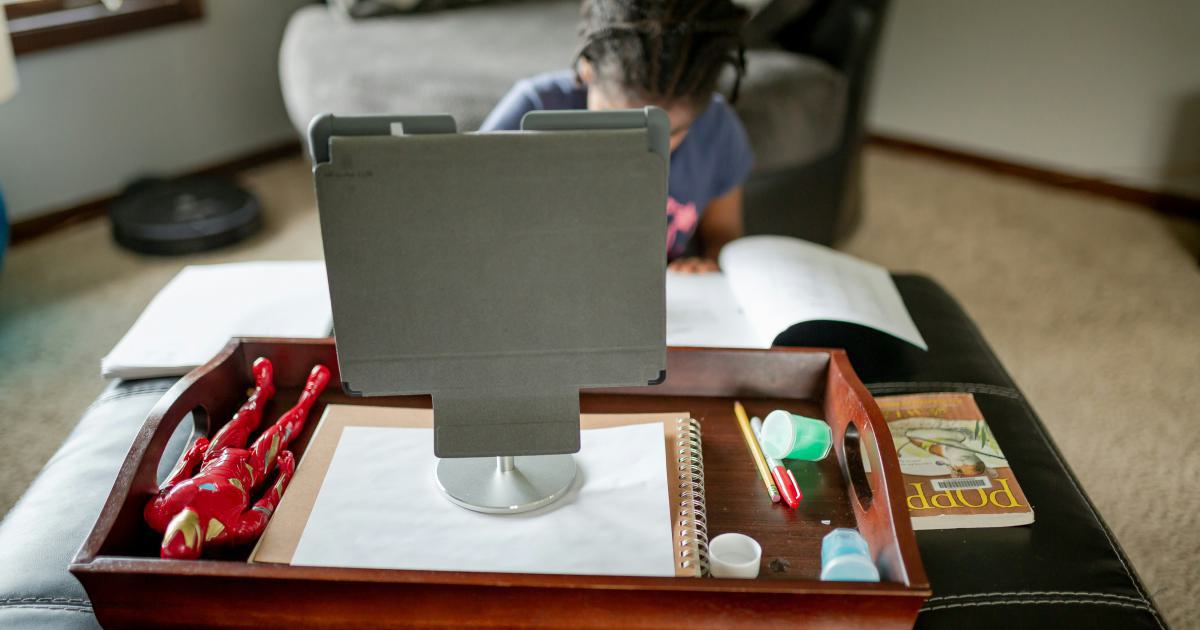 Writer Typing on Laptop