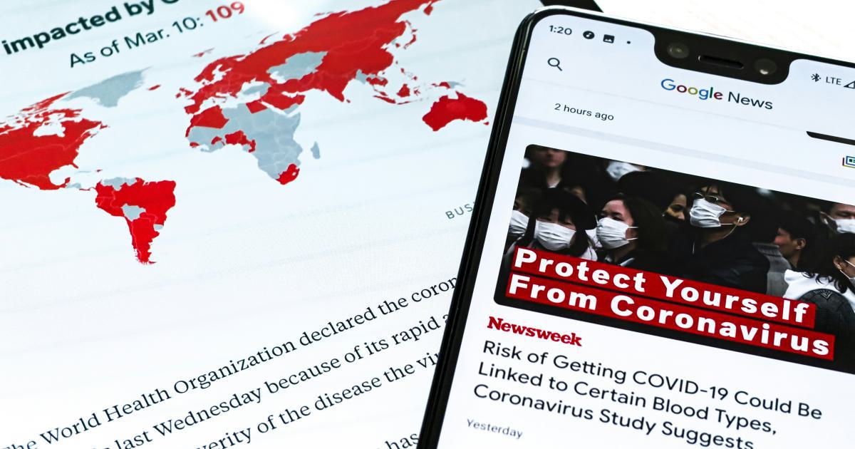 Local News Website Example