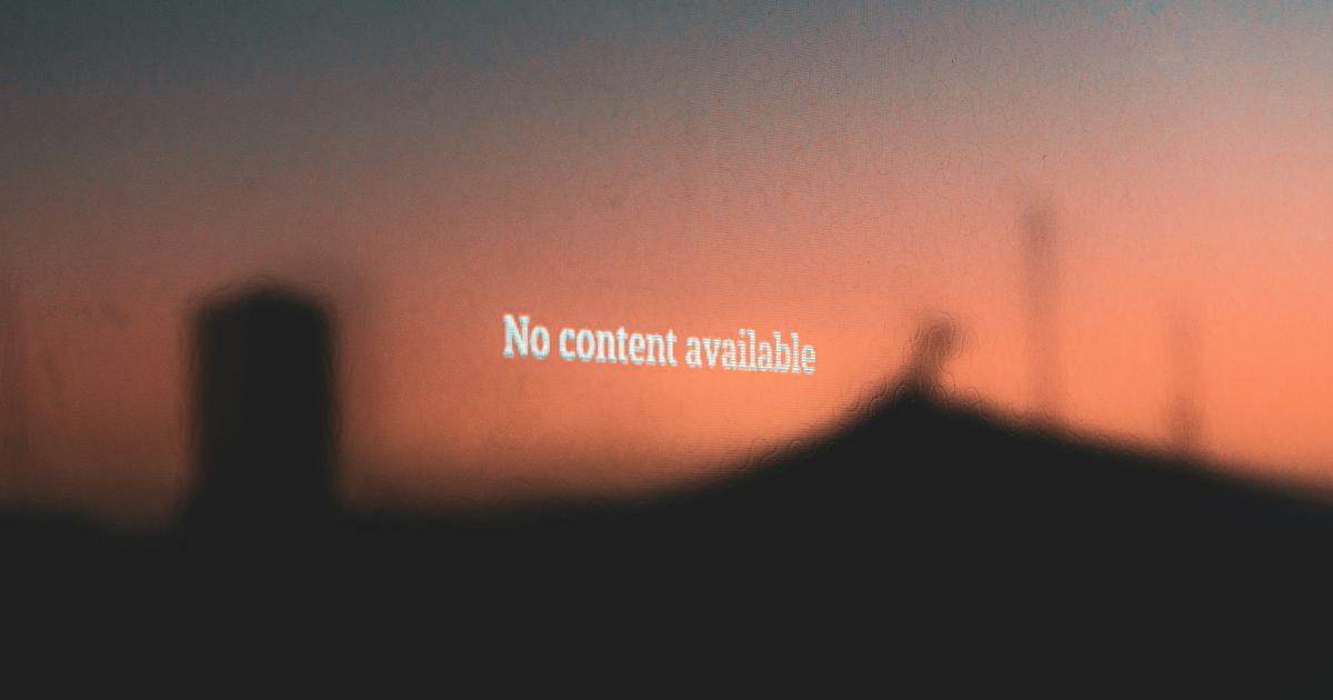 Uncovering Invisible Content
