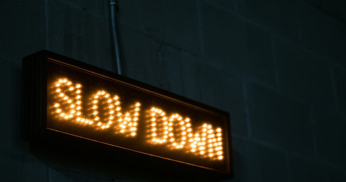 User Waiting for a Slow Website