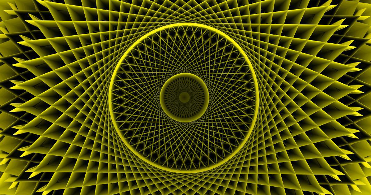 Illustration of repetition and rhythm in visual hierarchy