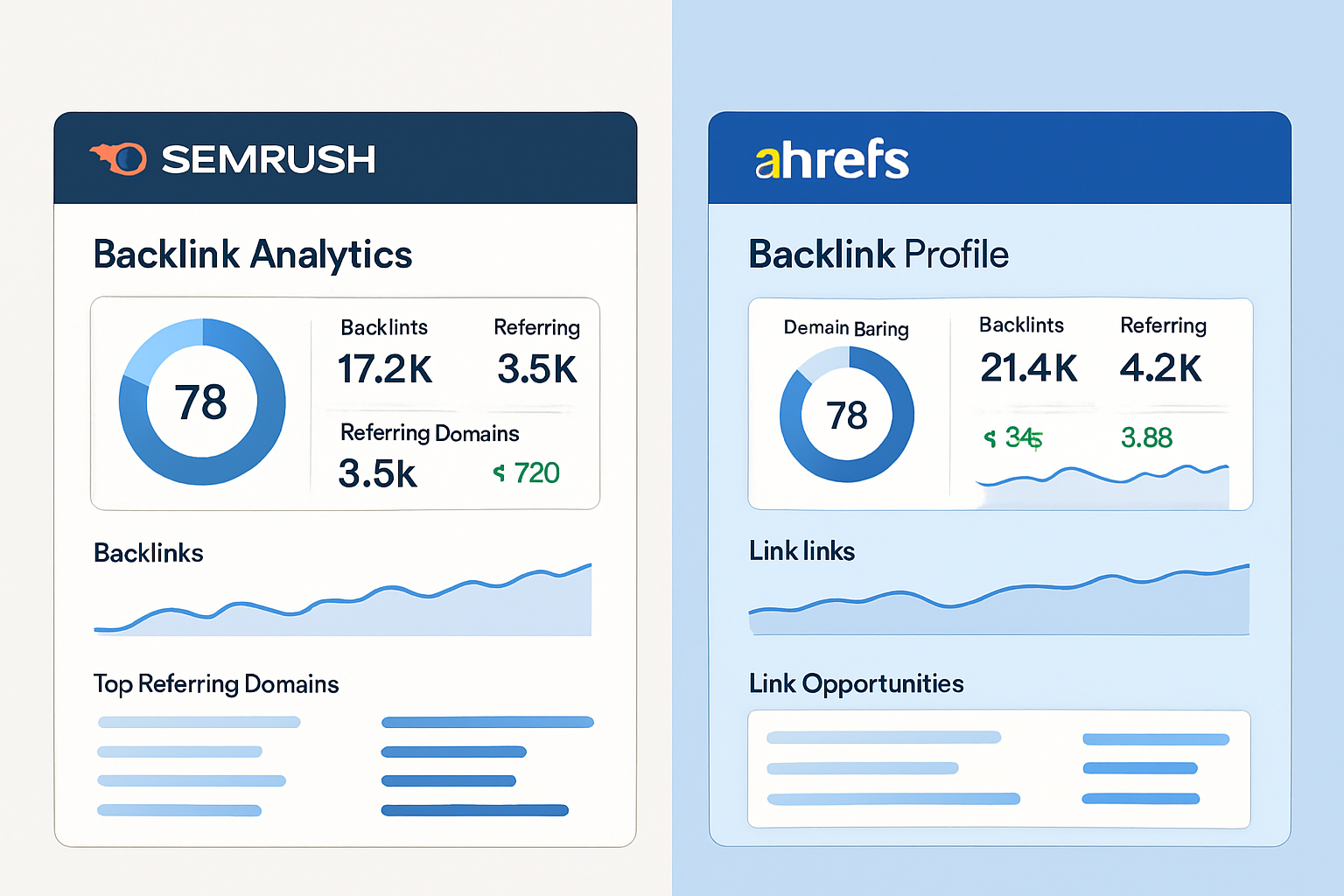 Choosing Between Semrush vs Ahrefs for Link Building