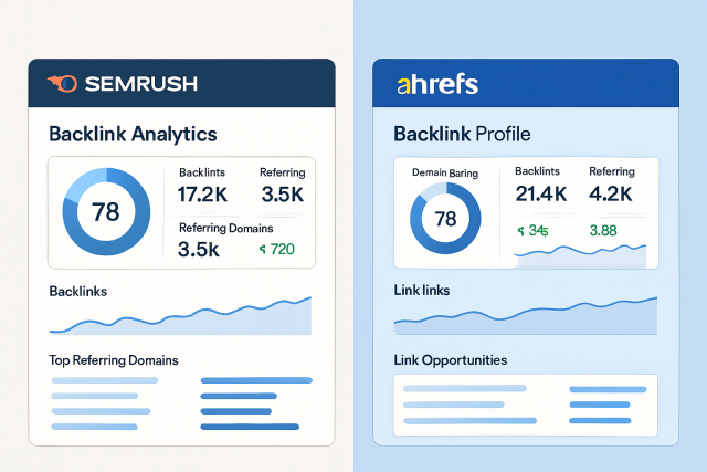 Choosing Between Semrush vs Ahrefs for Link Building