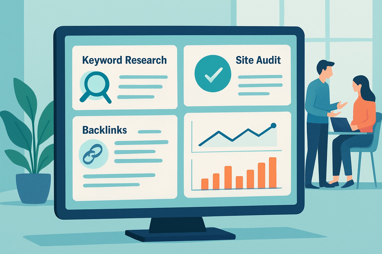 Effective seo project management with Semrush and Ahrefs