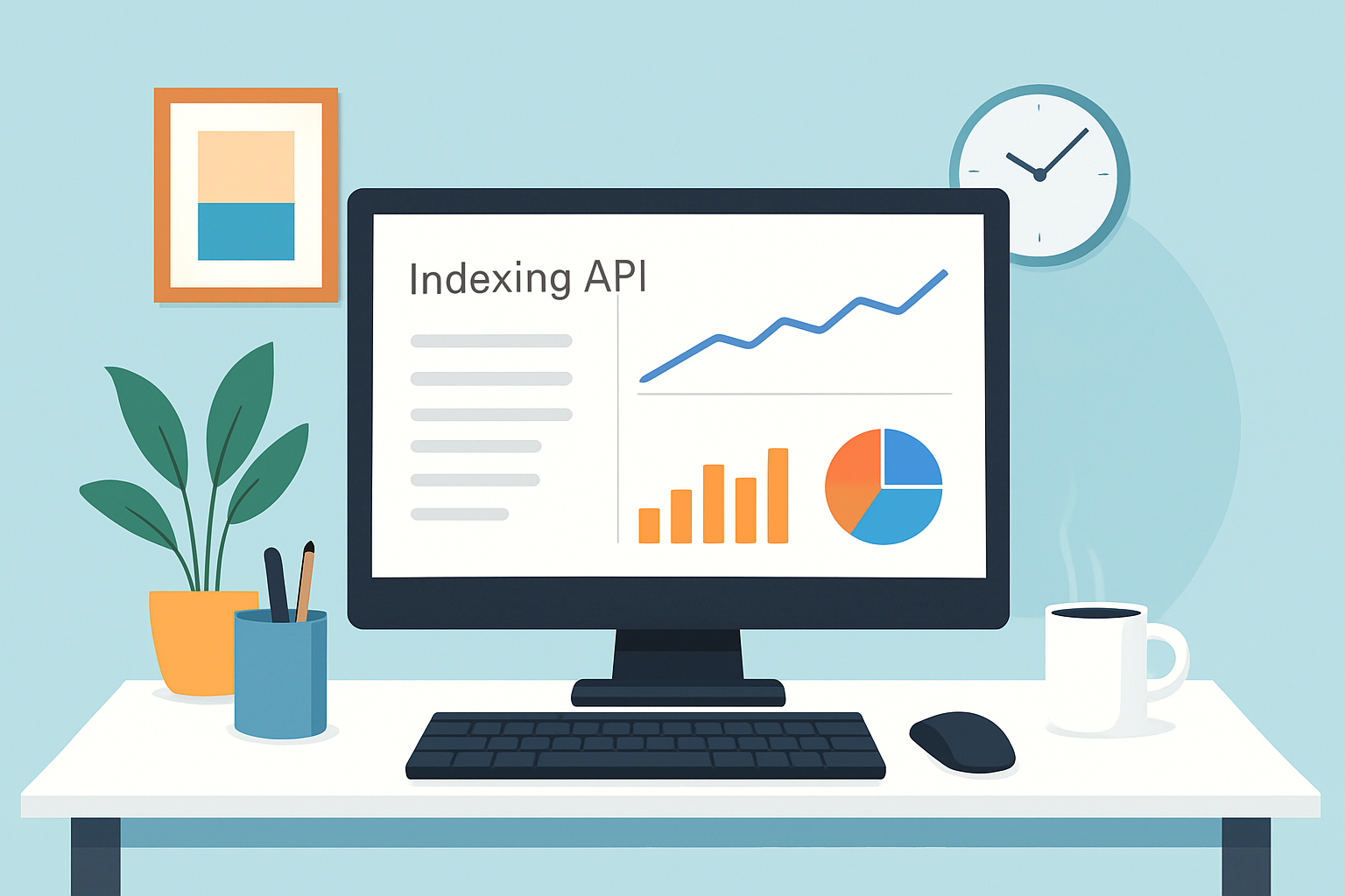 Google indexing API for improved site indexability