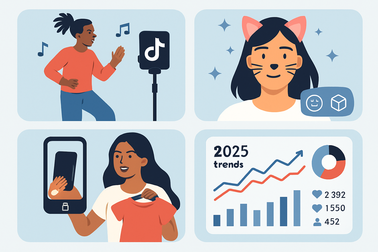 Understanding Tiktok trends 2025 for content marketing