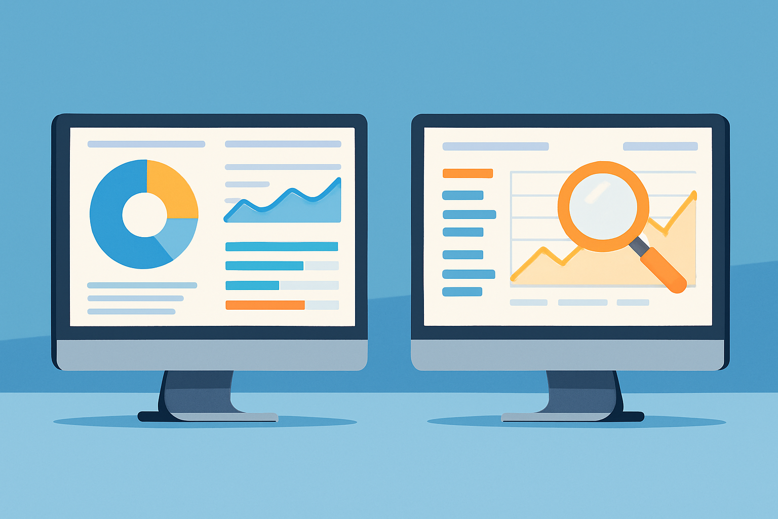 Visual comparison of Moz and Mangools interfaces showcasing key features and user experience