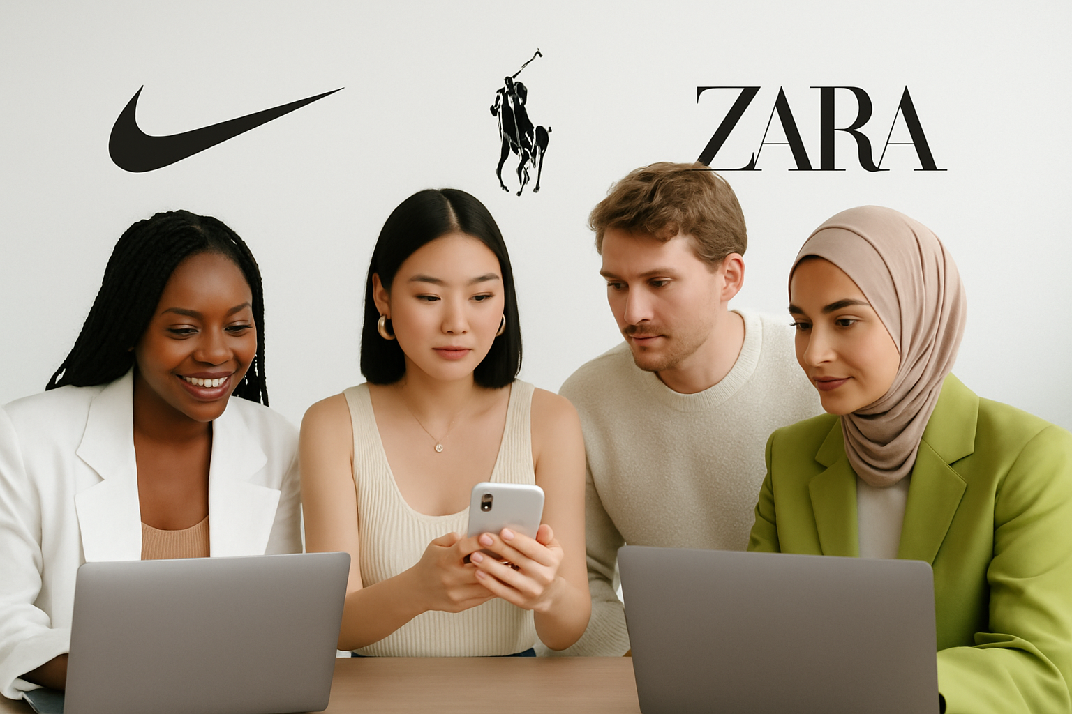 Fashion influencers collaborating on clothing affiliate marketing strategies to boost sales and brand exposure