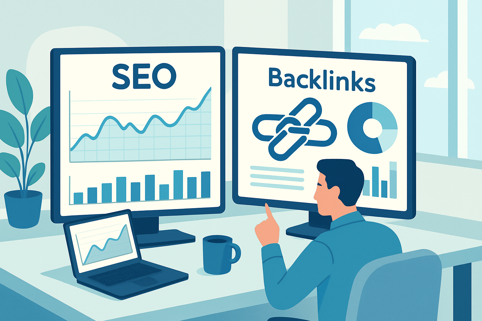 Programs like Ahrefs that offer solid backlink analysis